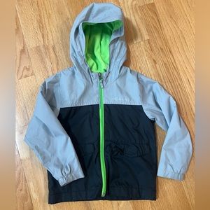 Columbia Hooded Rain Jacket - Size 4T